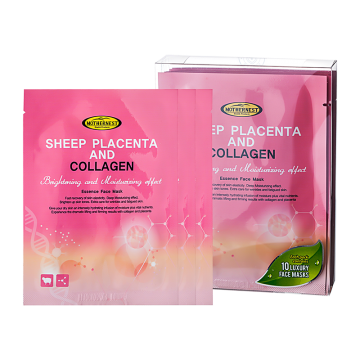 Sheep Placenta + collagen masks 10pack